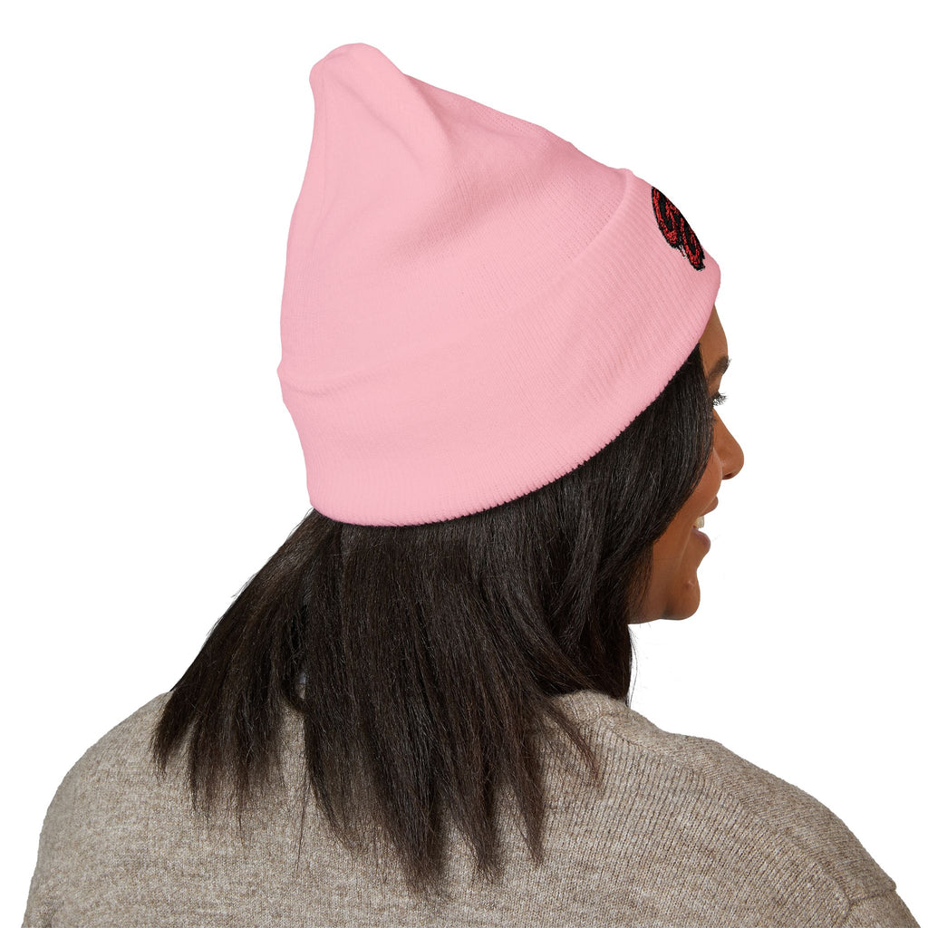 Good Guys Embroidered Cuffed Beanie — Cozy Winter Knit Hat