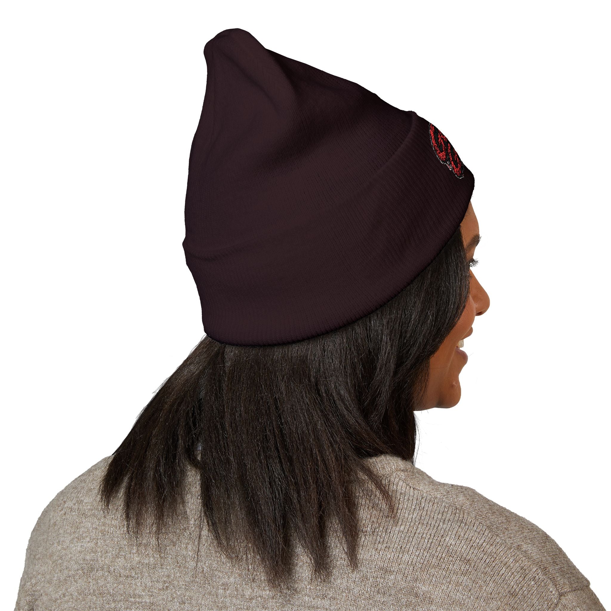 Good Guys Embroidered Cuffed Beanie — Cozy Winter Knit Hat
