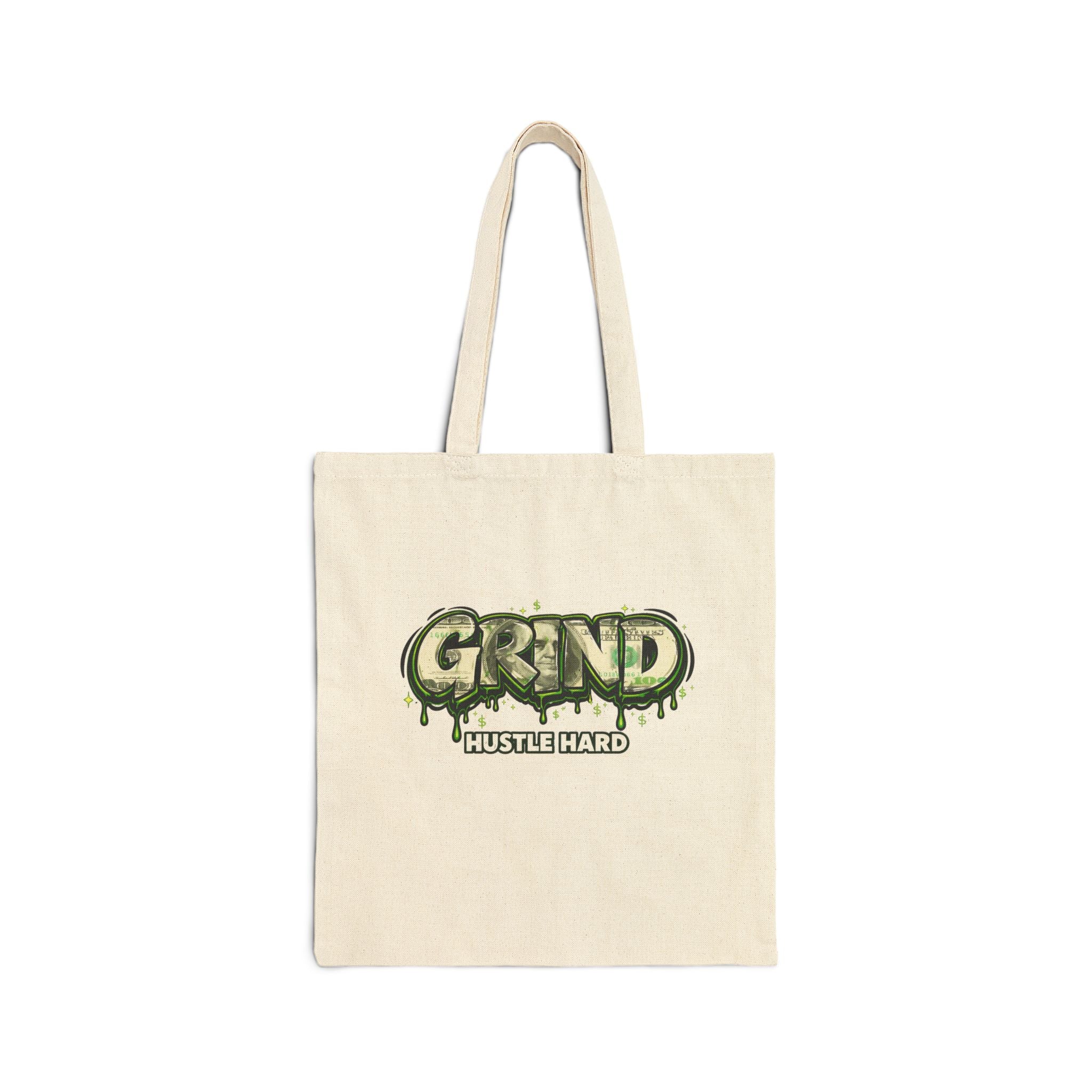 Grind Hustle Hard Tote Bag