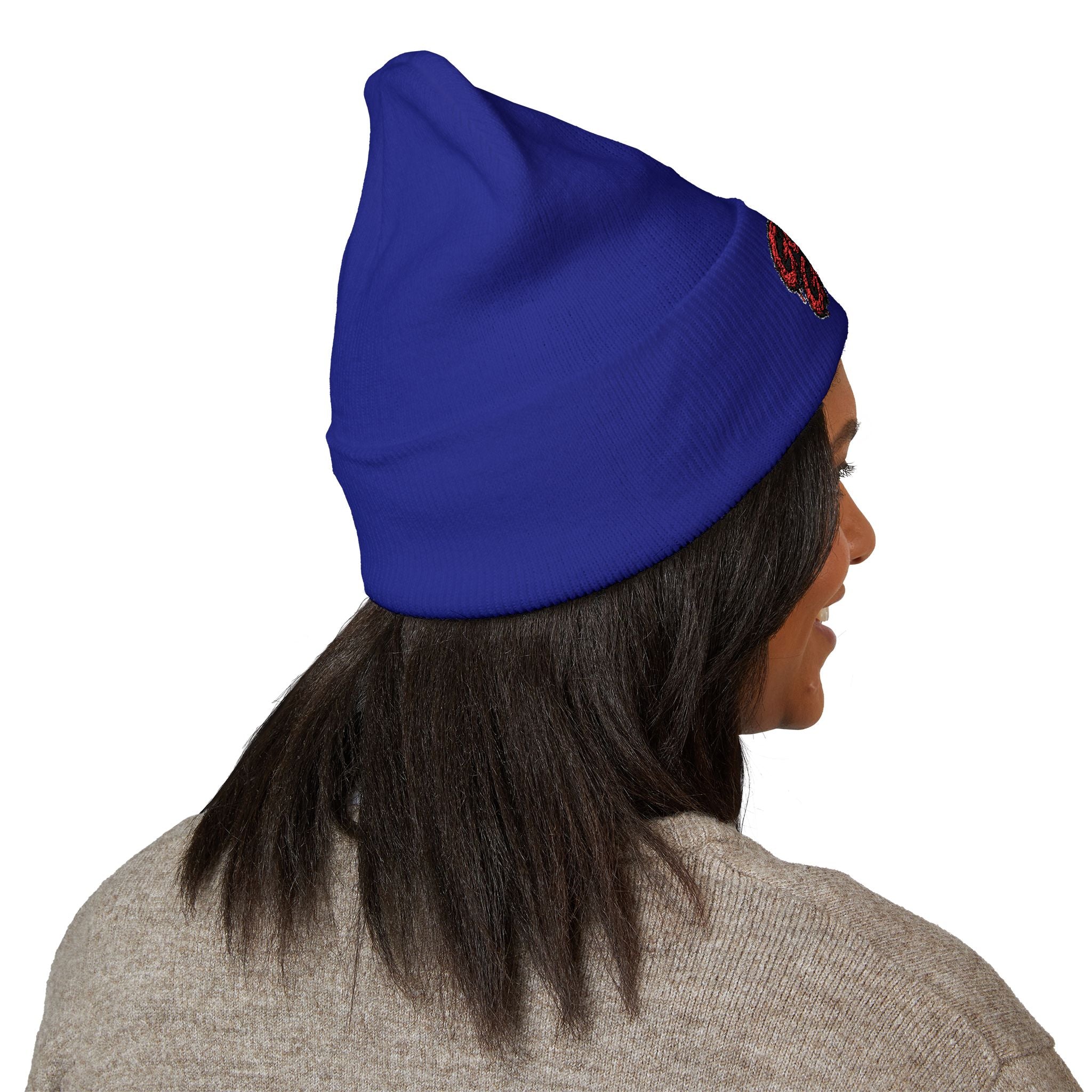 Good Guys Embroidered Cuffed Beanie — Cozy Winter Knit Hat